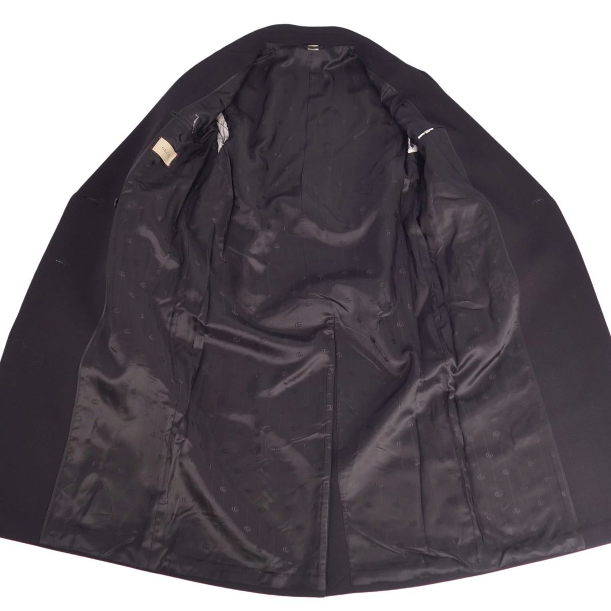 ダブルブレスト ウール