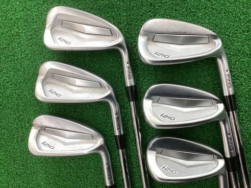 中古】 ピン i210 6S アイアンセット IR Dynamic Gold (フレックスS