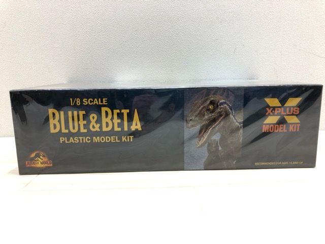 X-plasヴェロキラプトル ジュラシックワールド ブルー&ベータ プラモデル 1:8 ヴェロキラプトル ”ブルー”＆”ベータ” ジュラシック