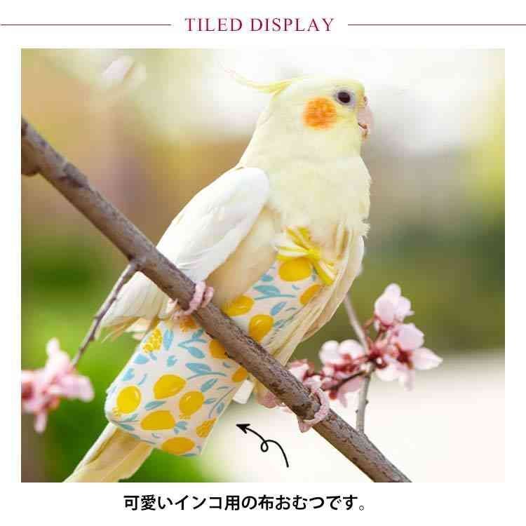 かわいい 鳥 おむつ オキナインコ インコ おむつ 小鳥 小鳥 服 フライトスーツ 鳥用おむつ 鳥服 インコの服 ハーネス インコ用おむつ インコハーネス セキセイインコ ボタンインコ オカメインコ#sowa6585876