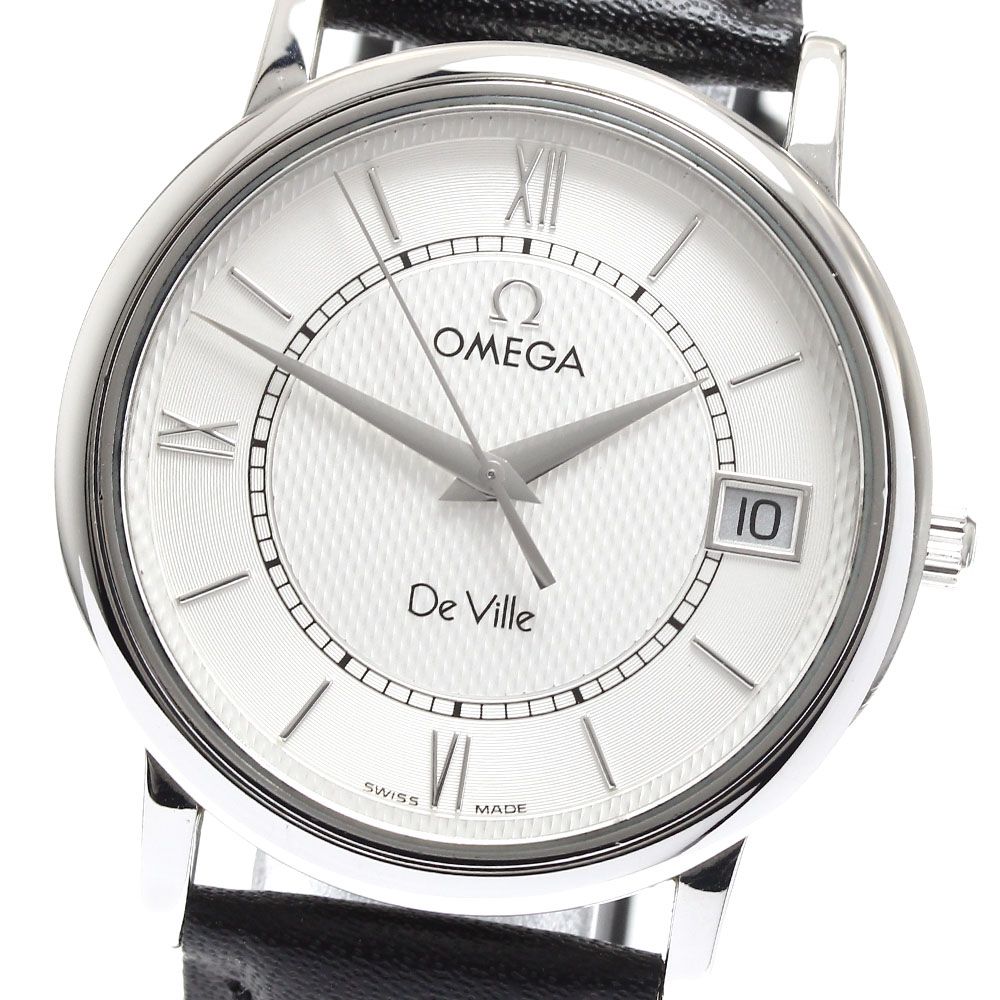 オメガ OMEGA 7824.31.01 デビル プレステージ デイト クォーツ メンズ _909681