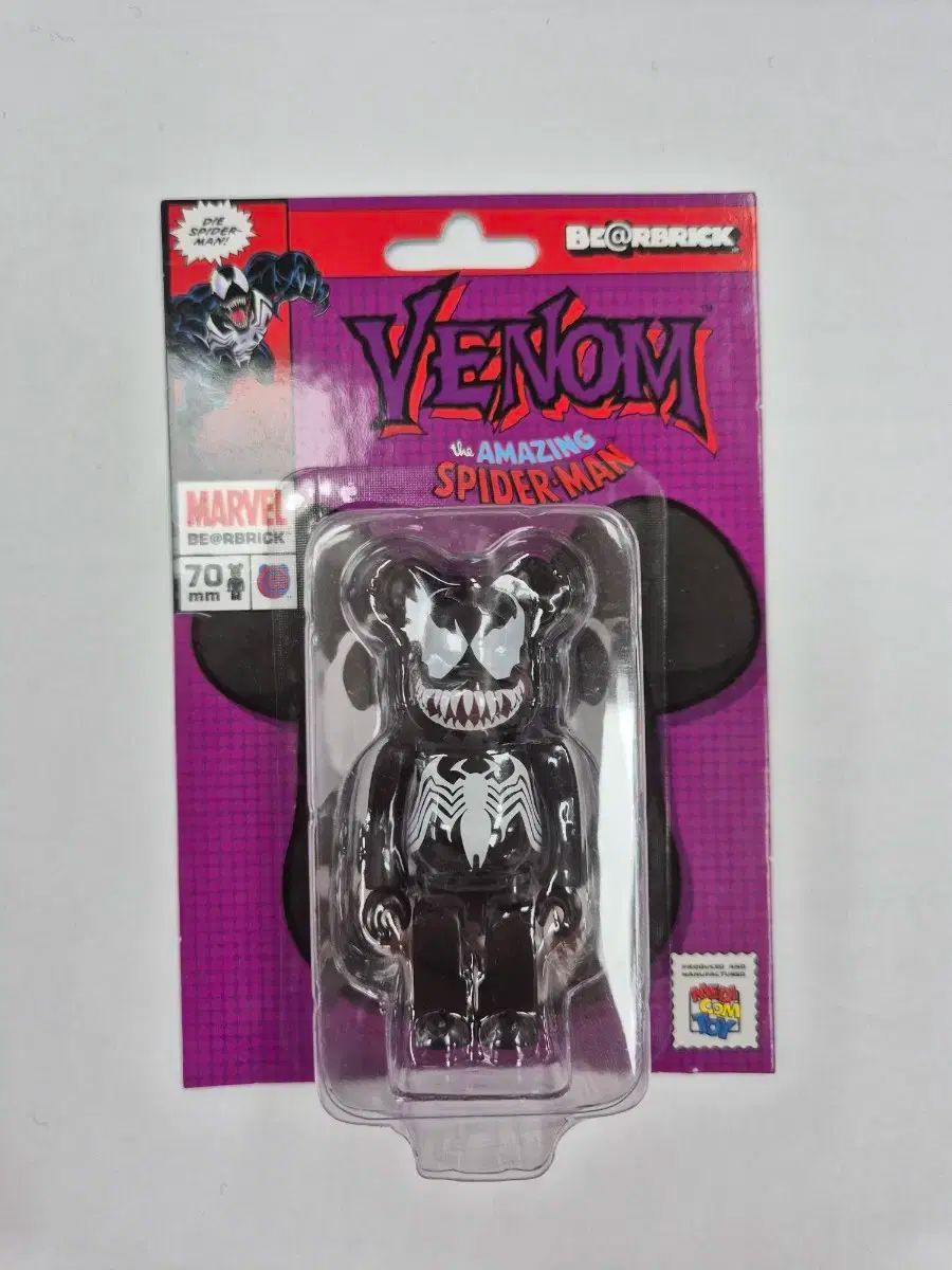 【雷市場（ポンジャン）商品韓国直送】 BE@RBRICK(ベアブリック) ヴェノム 未開封