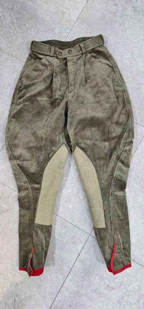 コーデュロイ ライディング ズボン