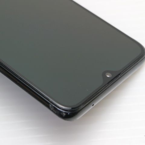 良品中古 OPPO Reno A 64GB ブラック スマホ 本体 白ロム 中古