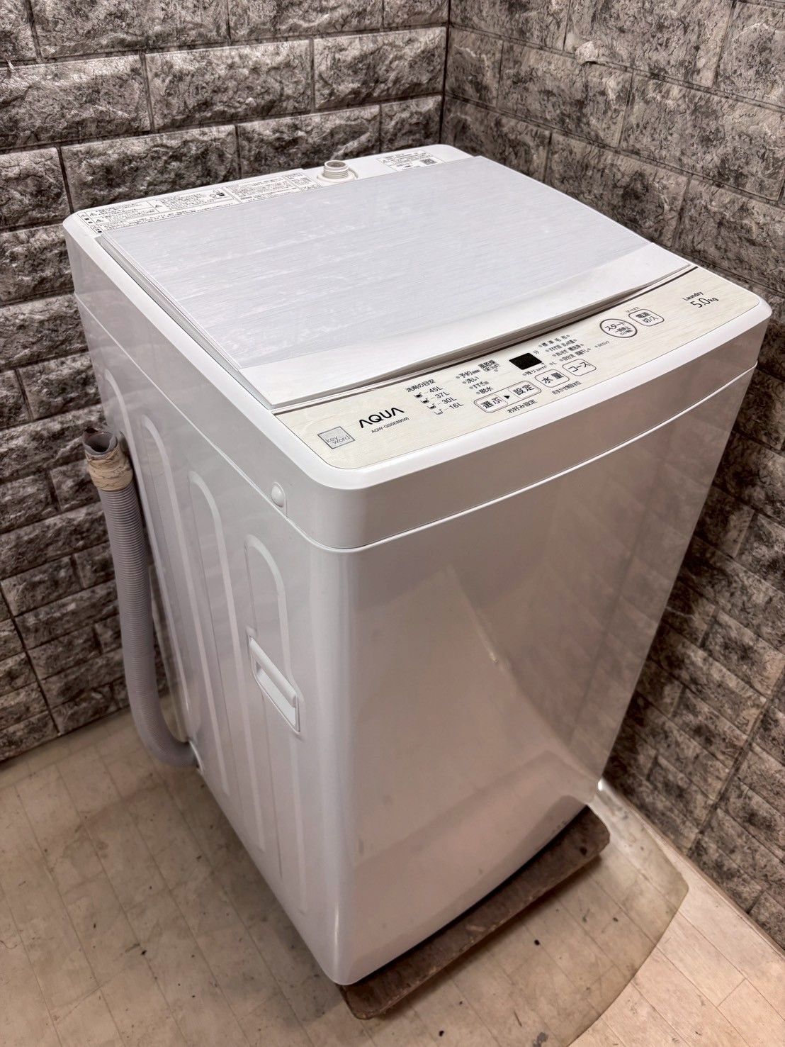 大阪送料無料☆3か月保障付き☆洗濯機☆アクア☆5kg☆2021年☆AQW 