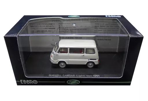 エブロ製 スバル サンバーライトバン 1961 アイボリー 1/43 エブロ製 スバル サンバーライトバン 1961 アイボリー 1/43