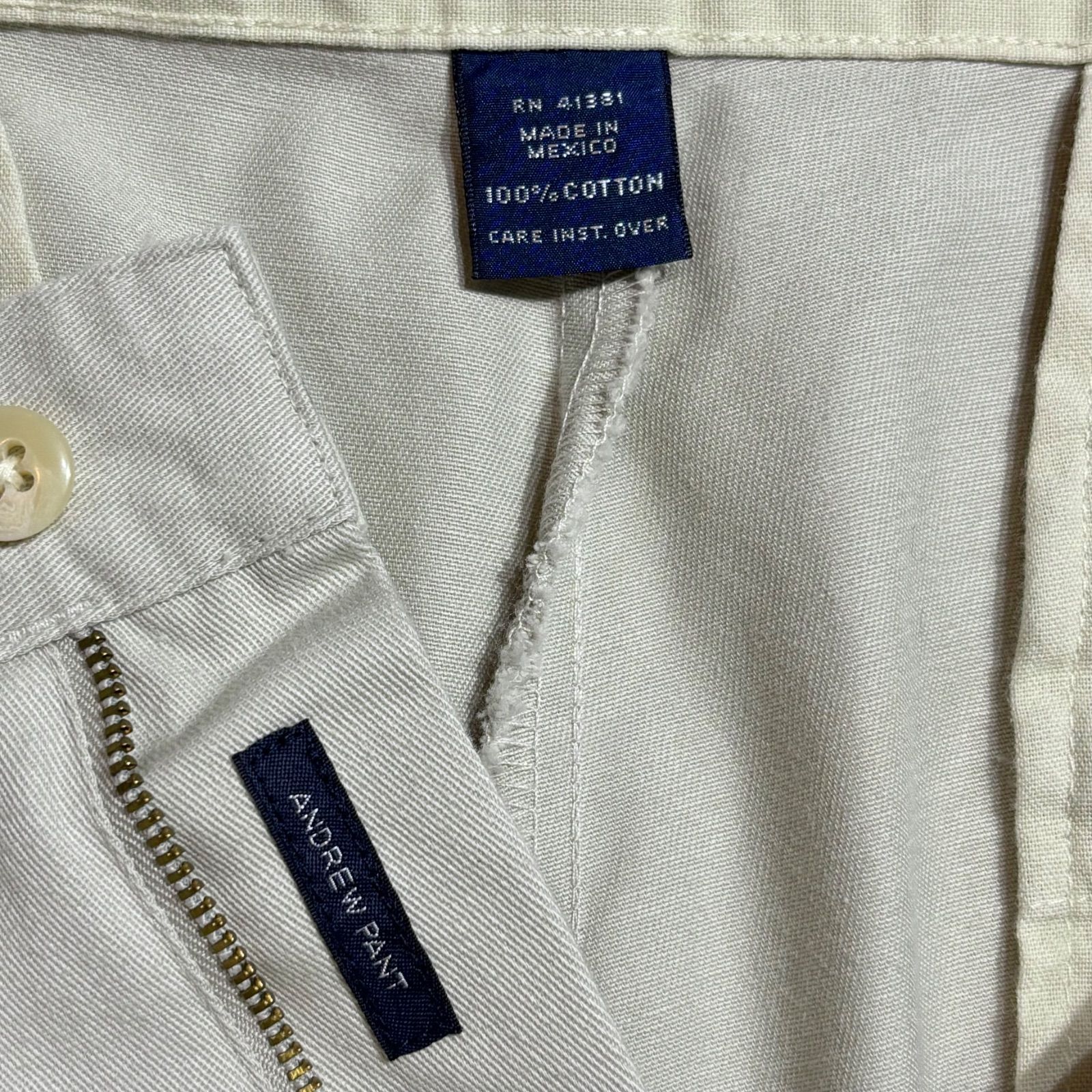 ANDREW ポロチノ ツータックパンツ 90s Polo by Ralph Lauren WWW_NOITHATQUANGTHANH_NET