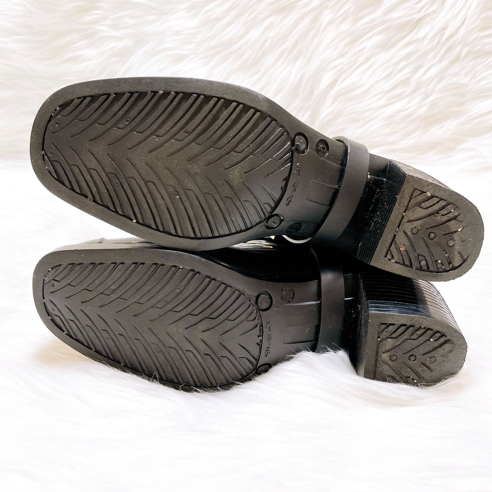 ✨極希少✨ JIMMY CHOO レインブーツ ロング ブラック長靴 38