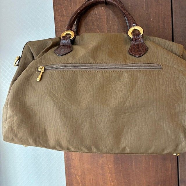 バレンシアガ BALENCIAGA ナイロンレザー Bロゴ ミニボストン