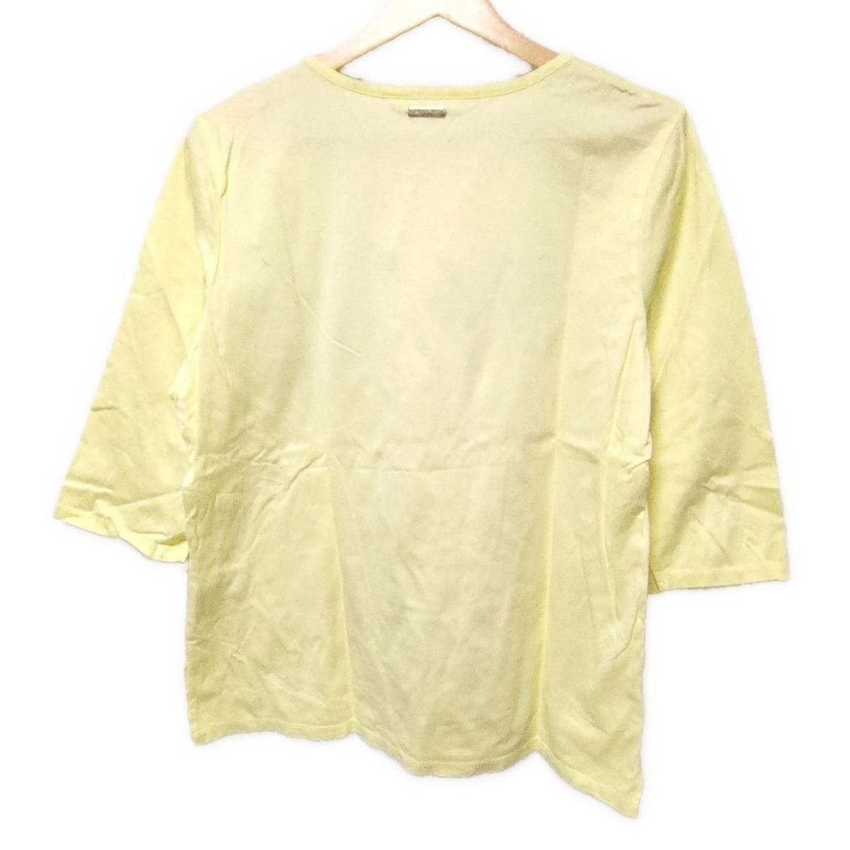 【美品】レオナールスポーツ　トップス　44（LL）サイズ LEONARD SPORT(レオナールスポーツ) 七分袖Tシャツ サイズ44 L