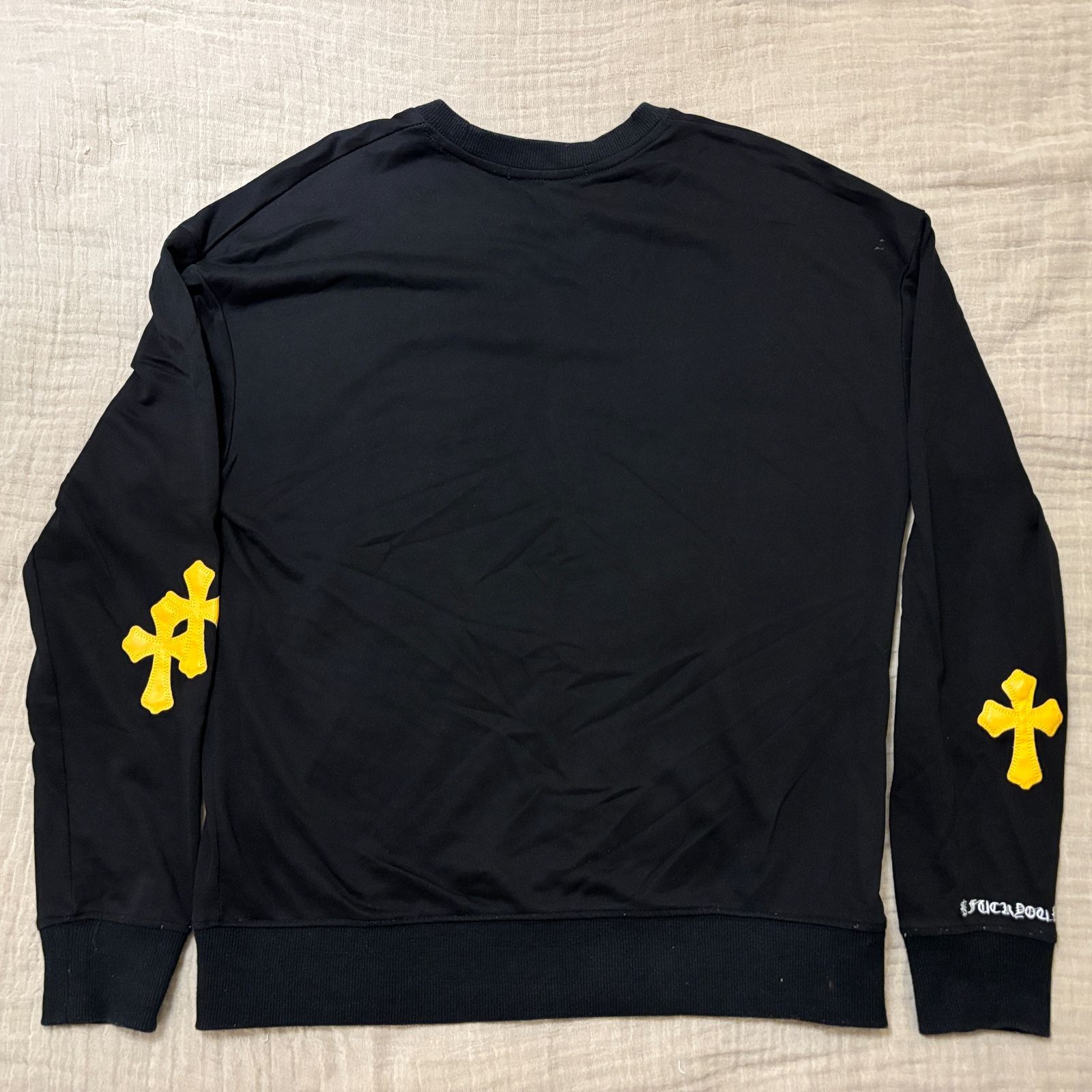 CHROME HEARTS クロムハーツ オーダー Y NOT ロンT クロス