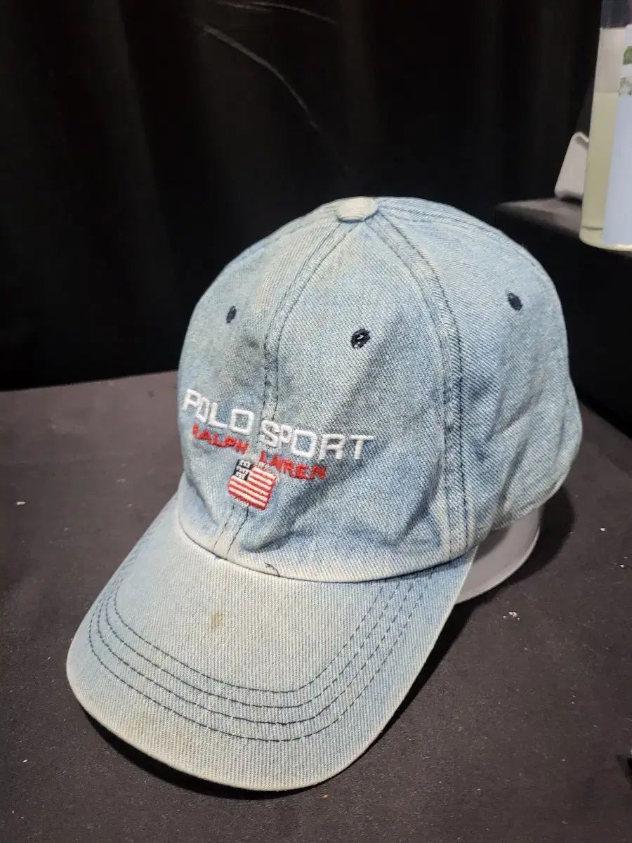 【雷市場（ポンジャン）商品韓国直送】 POLO Ralph Lauren（ポロ） スポーツ デニム ボールキャップ