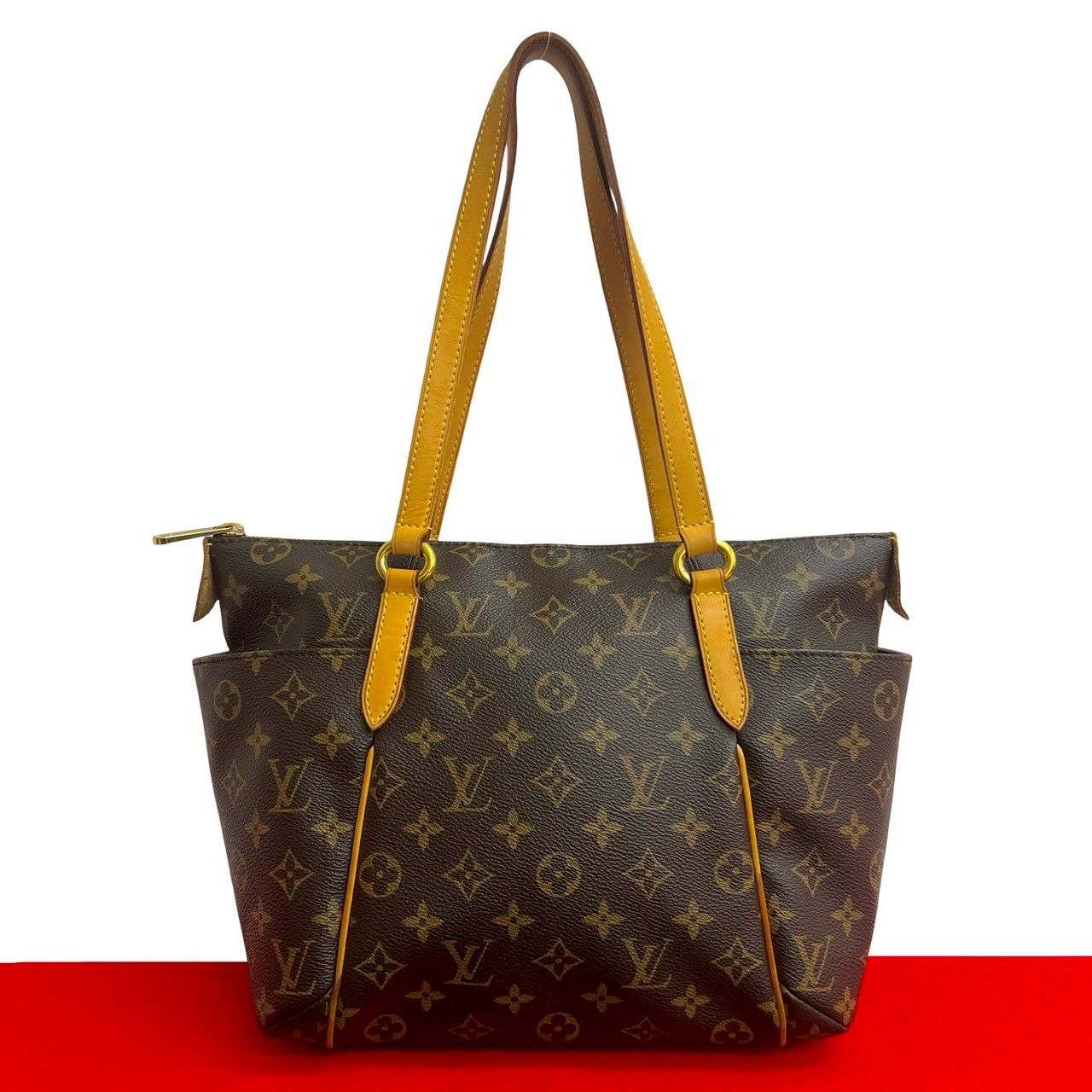 ルイヴィトン トータリーPM モノグラム トートバッグ モノグラムキャンバス M41016 ブラウン レディース LOUIS VUITTON 中古 ルイ・ヴィトン トータリーPM ブランドオフ LOUIS VUITTON トート