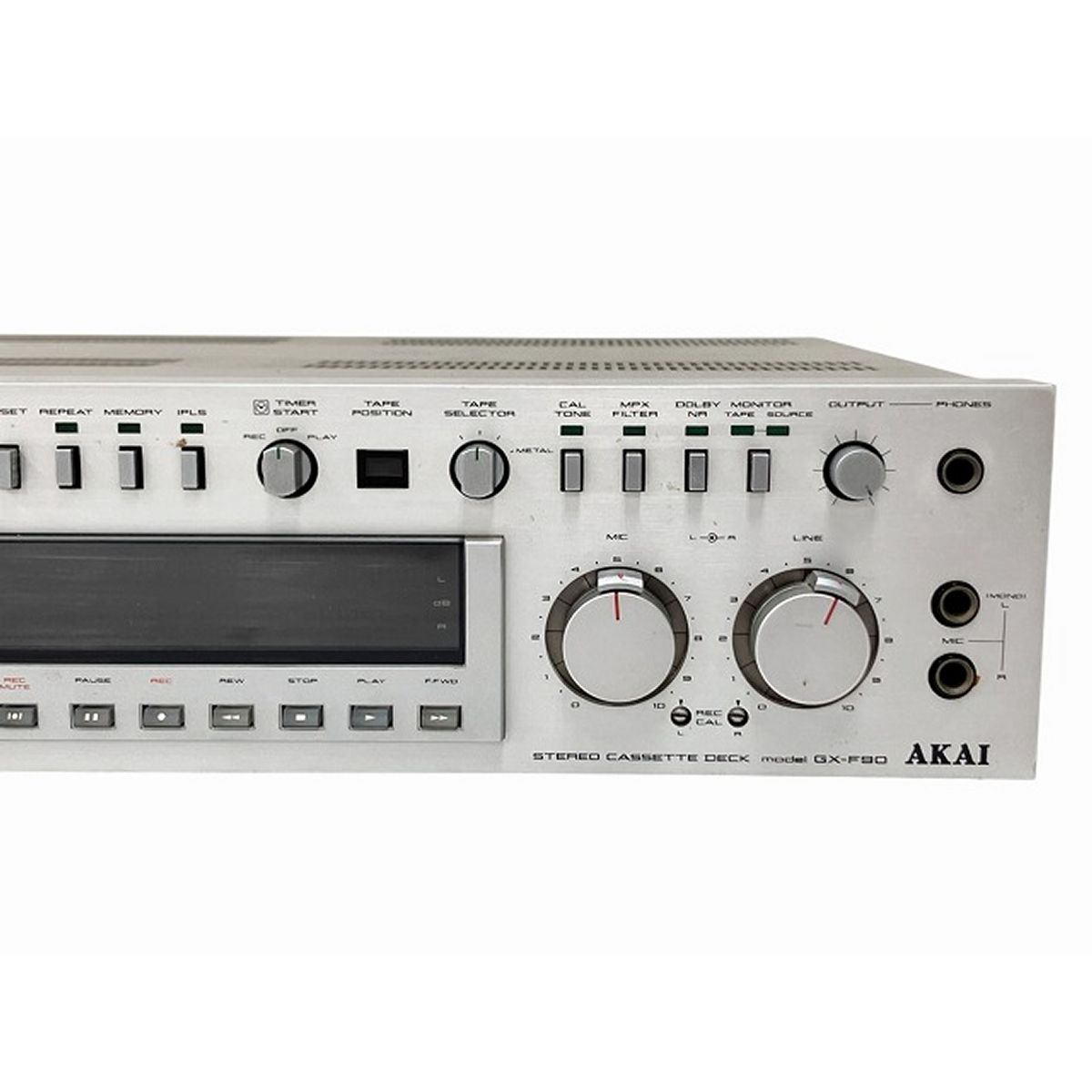 AKAI GX-F90 カセットデッキ 3ヘッド GX ヴィンテージ 音響機材