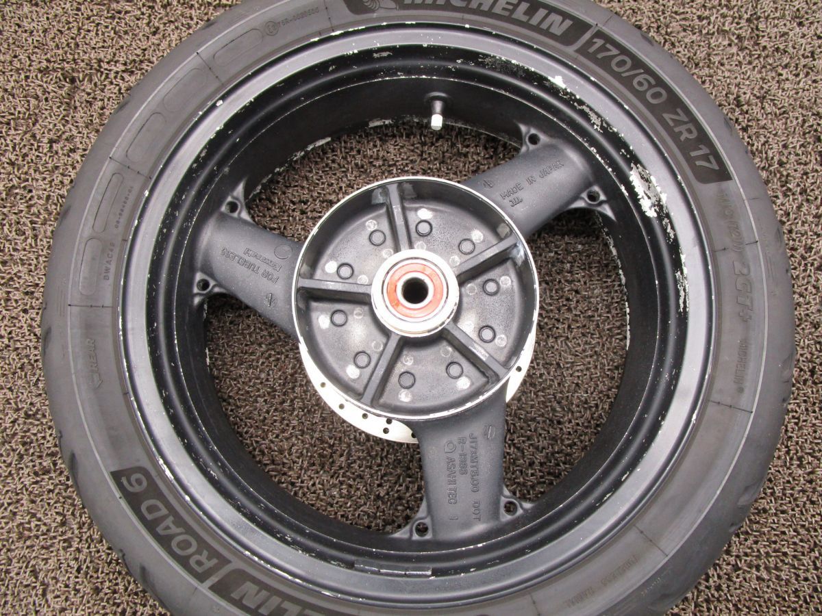 ZRX1100 リアホイール ディスク □A5795 ZRT10C カワサキ ZXT10CE キャブ車