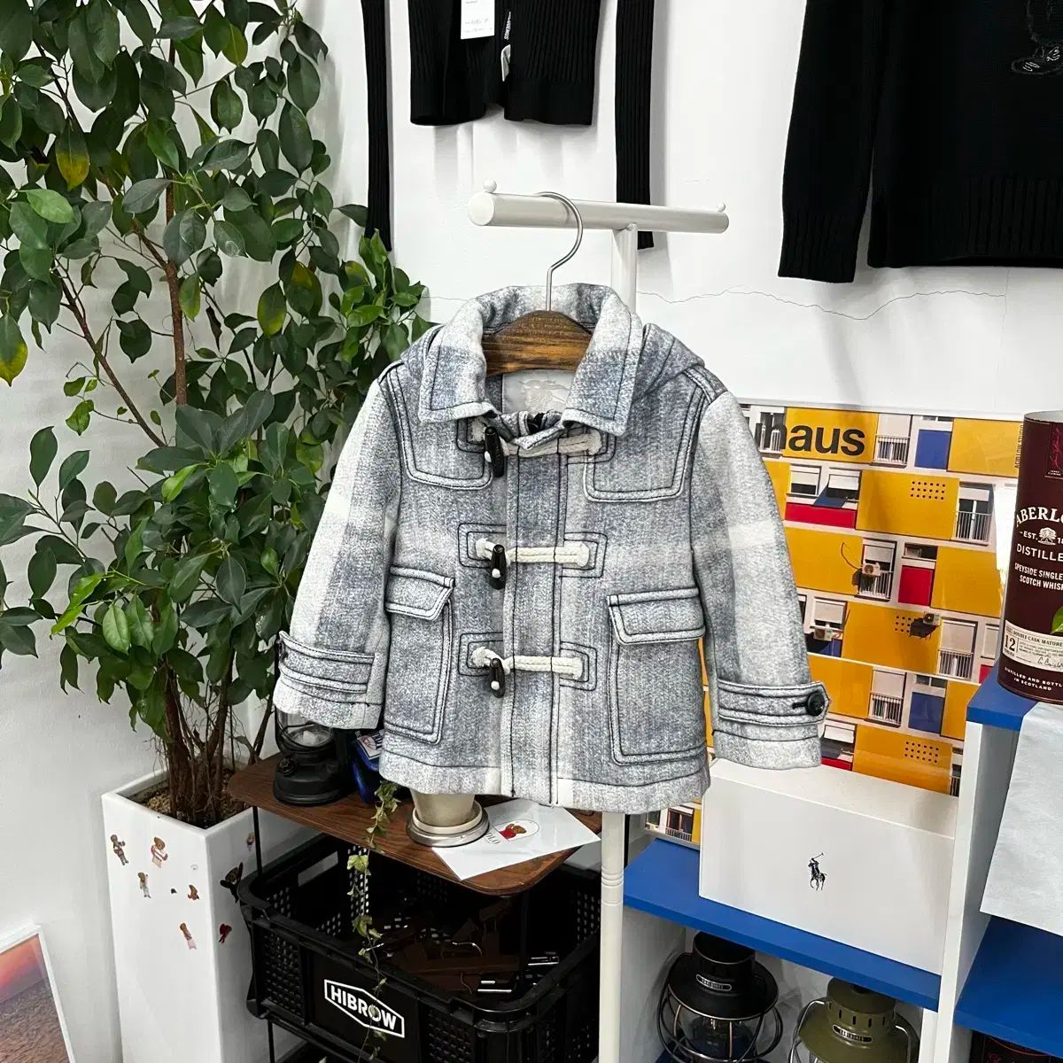 バーバリー キッズ ダッフルコート キッズ服女の子用(90cm
