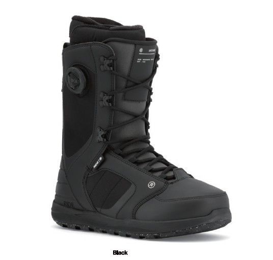 ♥ 25-26 RIDE BOOTS ANCHOR BLACK M25.0cm 土日祝発送OK 12000