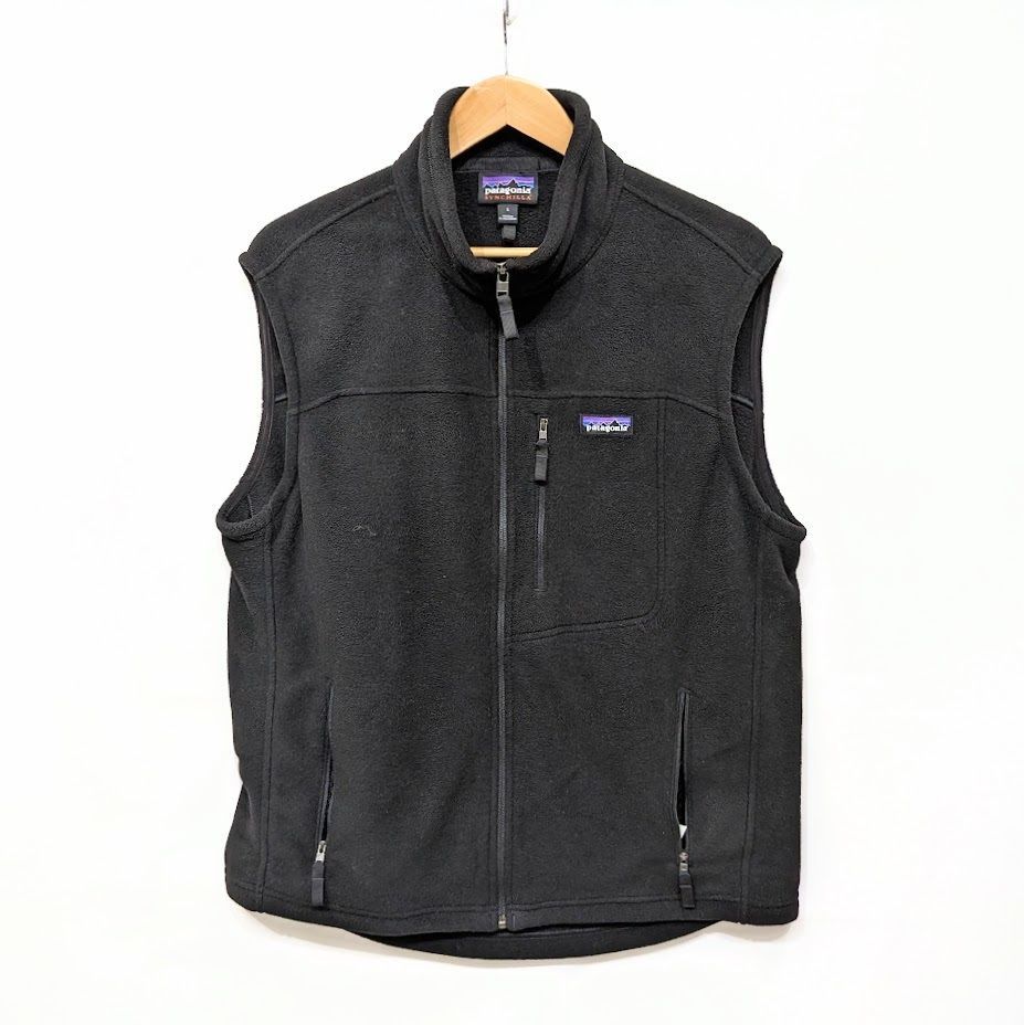 patagonia CLASSIC SYNCHILLA VEST 23010SP21 パタゴニア クラシックシンチラフリースべスト ブラック -  メルカリ