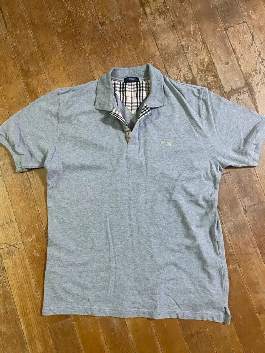 BURBERRY(バーバリー ) ロンドン グレー ポロシャツ XL - メルカリ
