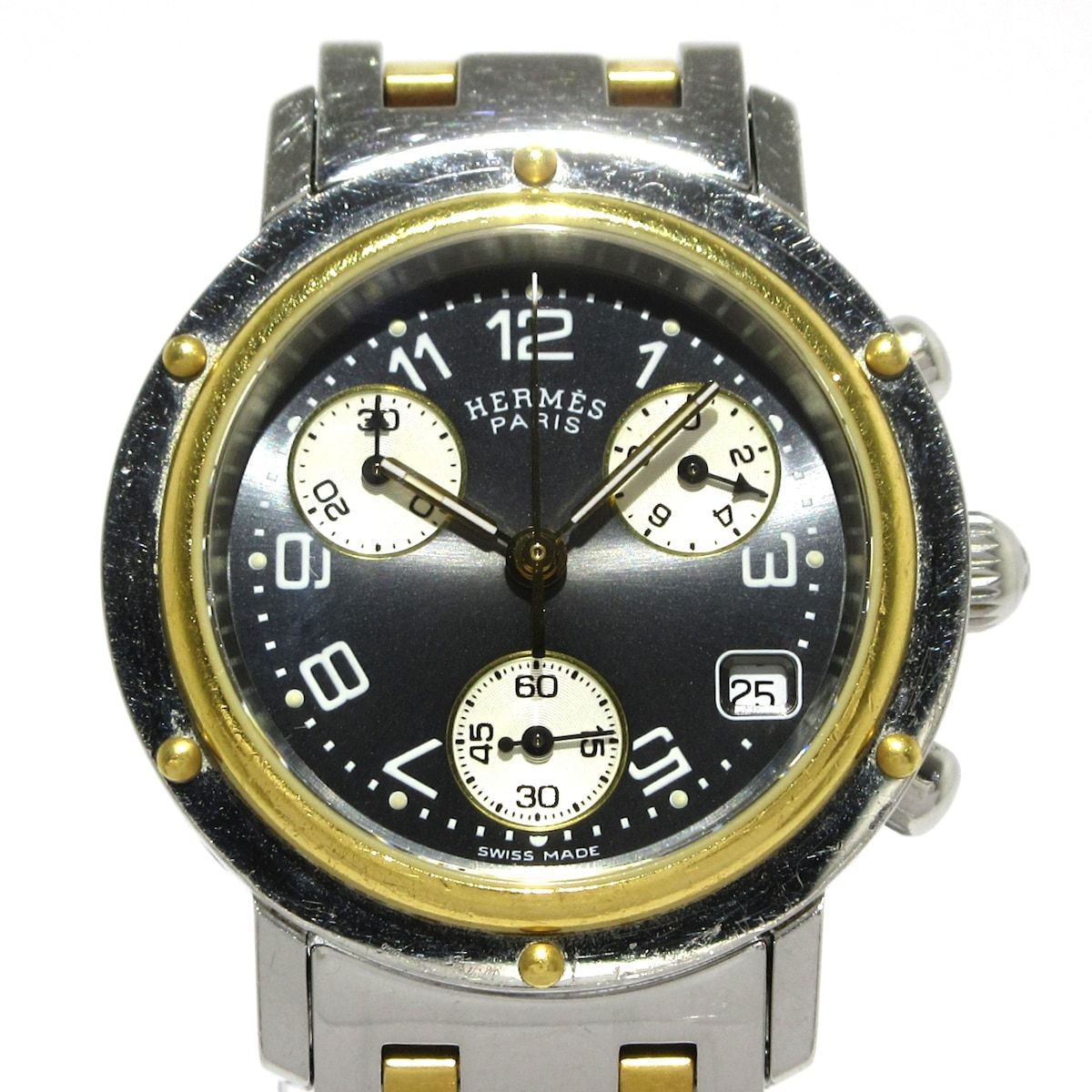 ハワイアンジュエリー/Stainless/マキシウォッチ クロノグラフ