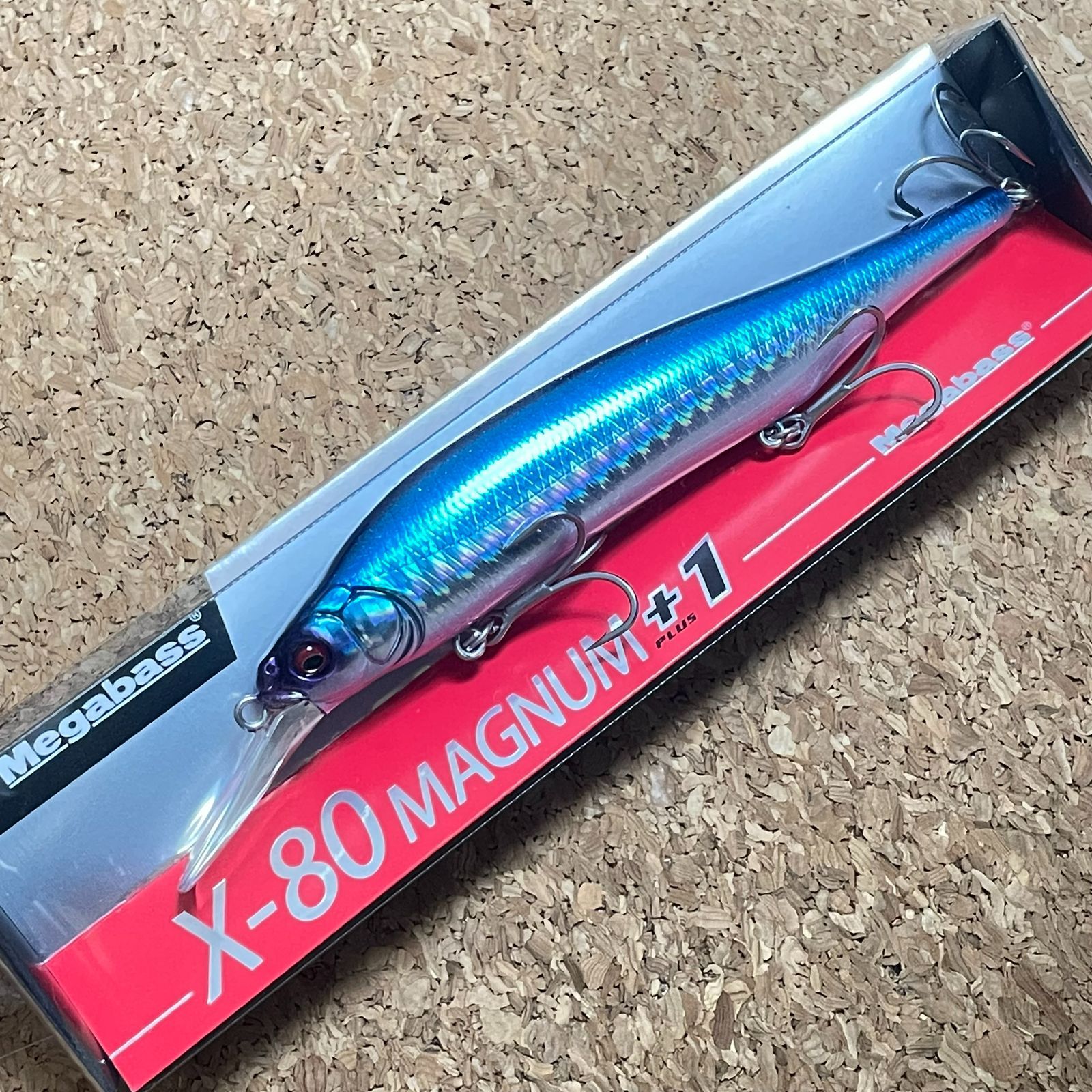 メガバス Megabass X-80MAGNUM＋1 X-80マグナム＋1 GLXディープブルーピンク