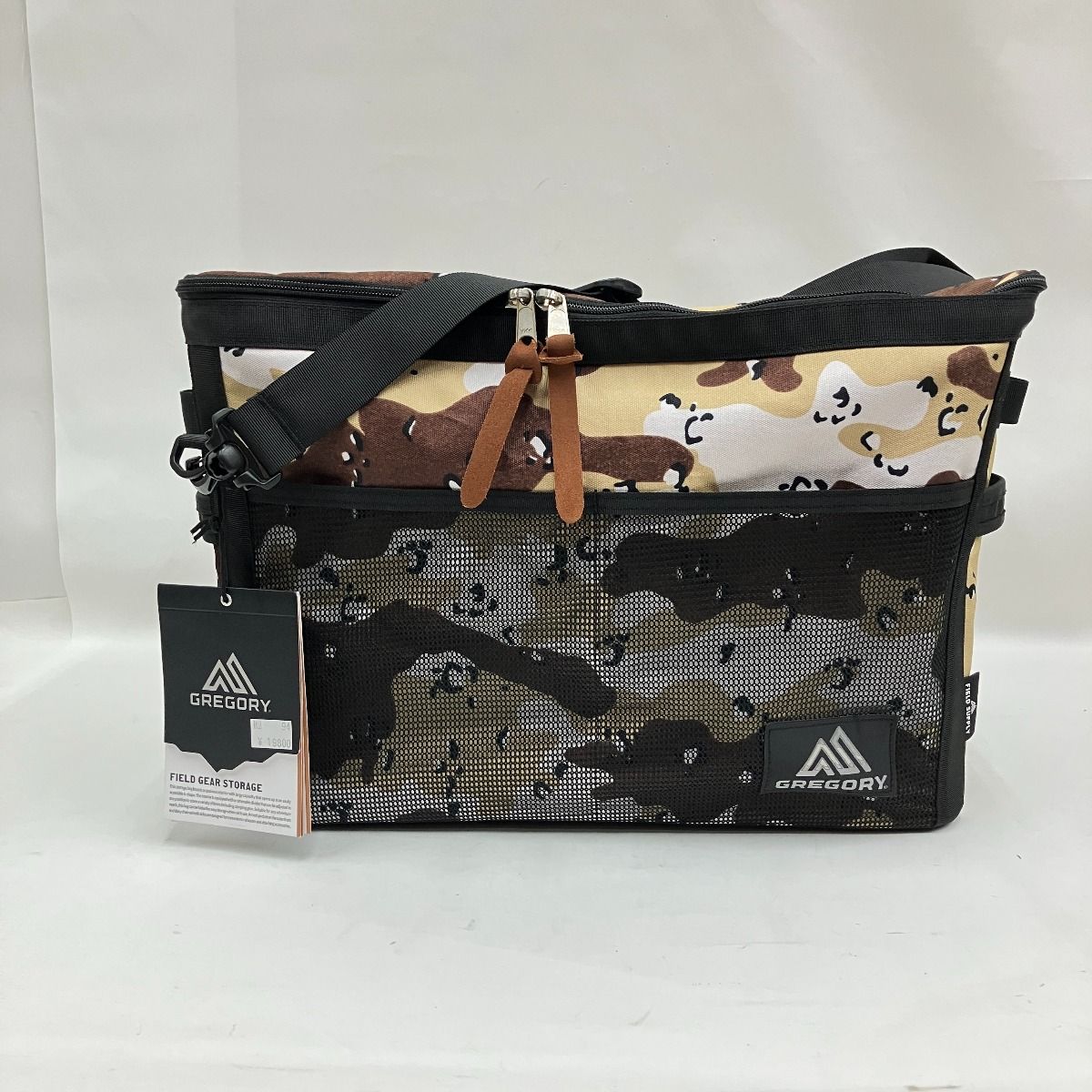 〇〇GREGORY グレゴリー フィールドギアストレージ チョコチップカモ ギアバッグ 142566 ♥品
