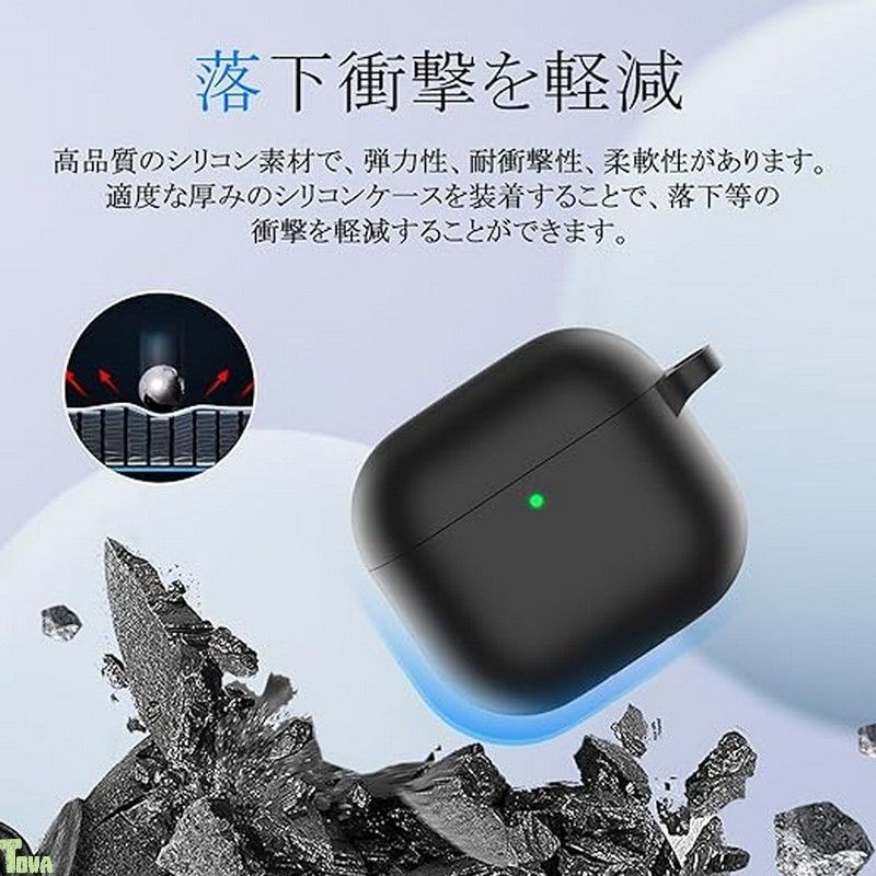 CAGOS for AirPods 4ケース 2024 AirPods 第4世代専用ケース エアーポッズ4 ケース 分離