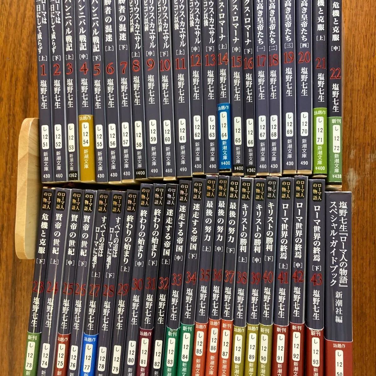 ローマ人の物語 全43巻 完結セット 文庫版+スペシャルガイドブック計44