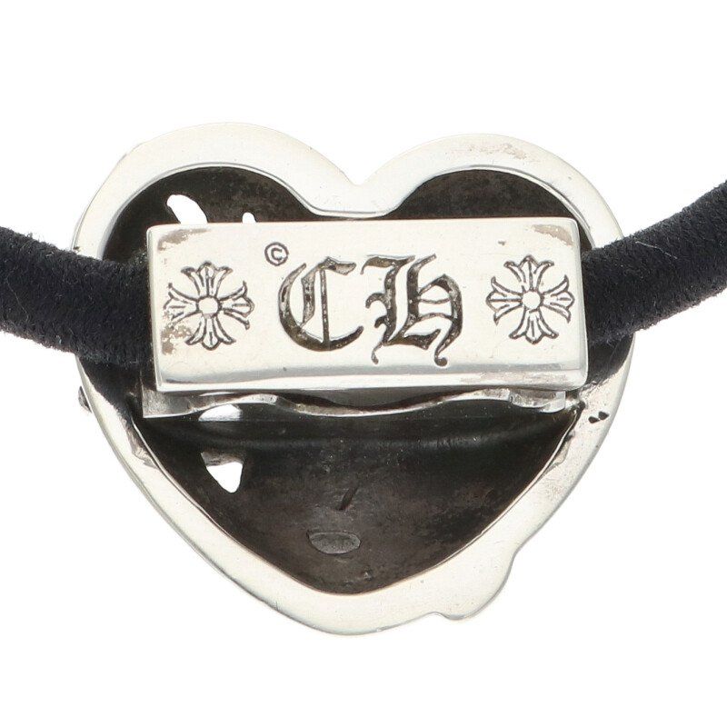 新品 CHROME HEARTS クロムハーツ ヘアバンド コンチョ ハート 新品 CHROME HEARTS クロムハーツ ヘアバンド コンチョ ハート