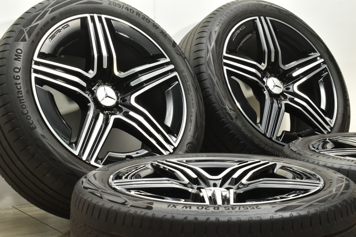 メルセデス ベンツ X254 GLCクラス AMG 純正 20in 8.5J 34.5 9.5J 35.5 コンチネンタル エココンタクト6Q 255 45R20 285 40R20