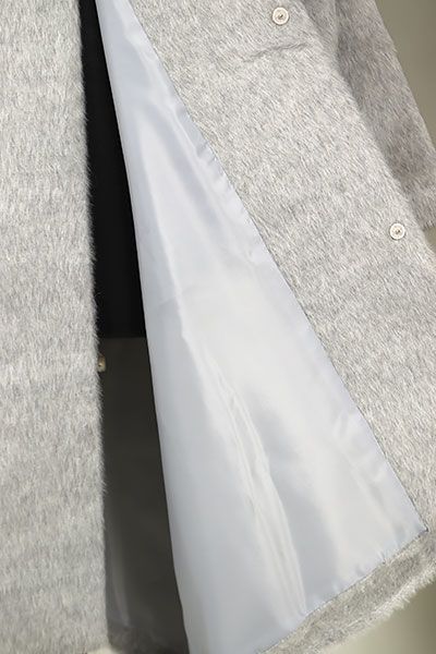 スーリーアルパカへちま衿和装用 ロングコート