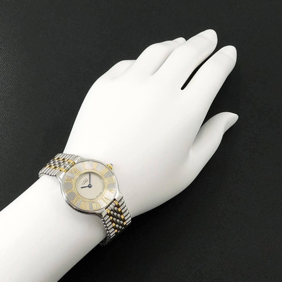 カルティエ Cartier マスト21 ヴァンティアンLM コンビ W10050F4