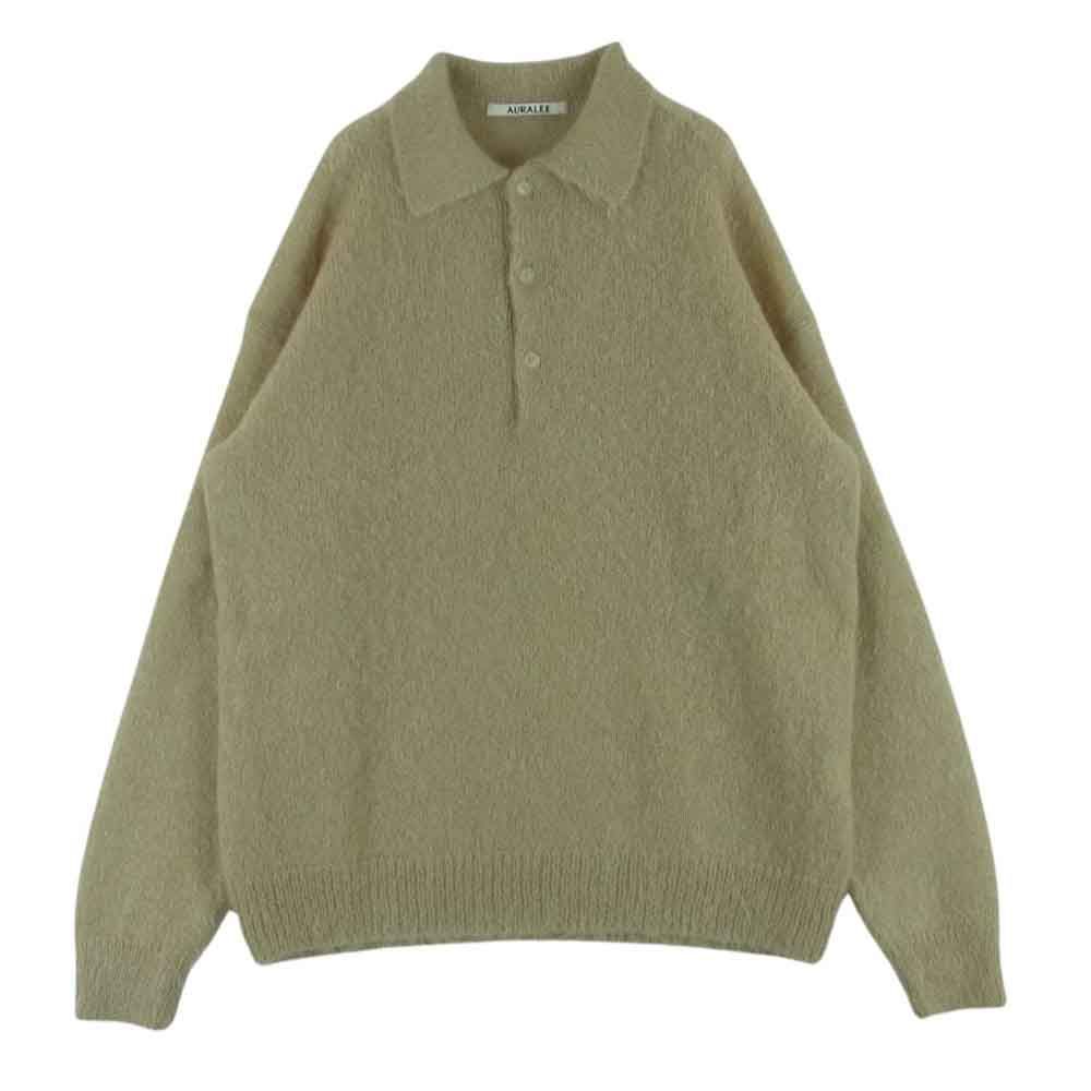 AURALEE オーラリー 23AW A23AP03KM BRUSHED SUPER KID MOHAIR 
