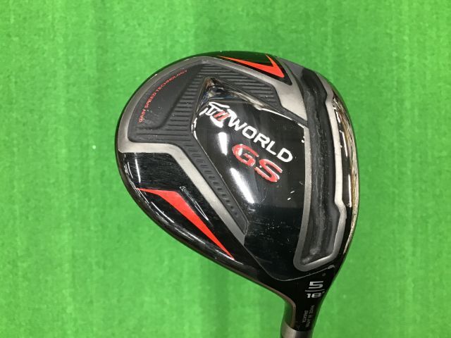T//WORLD 　GS　フェアウェイウッド【５W　１８°】【Ｓ】新品未使用 T//WORLD GS フェアウェイウッド【5W 18°】【S】新品未使用