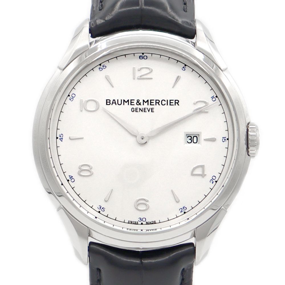 電池交換済 BAUME＆MERCIER ボーム&メルシェ リビエラ 12Pダイヤ