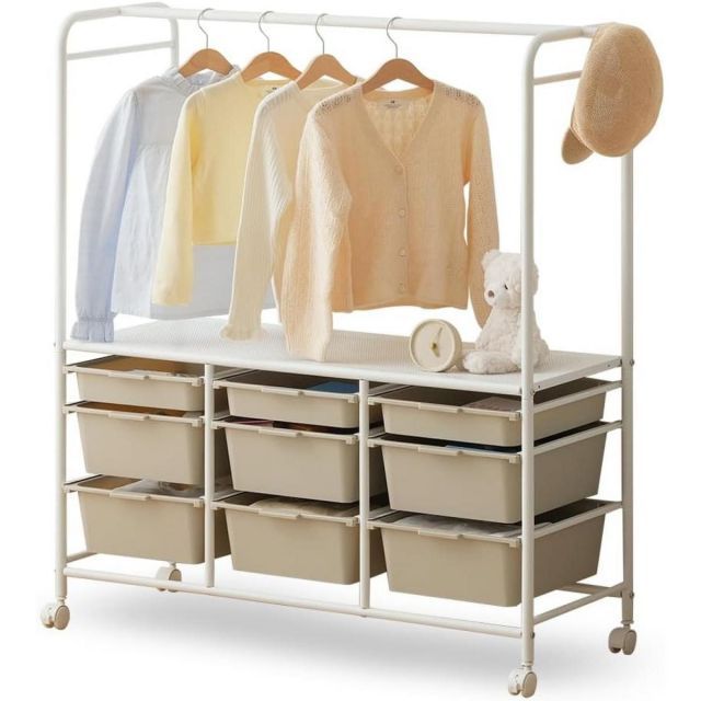 ハンガーラック ラタン 藤 引き出し収納 ミラー 昭和レトロ たのメル便 ハンガーラック ラタン 藤 引き出し収納 ミラー 昭和レトロ たのメル便