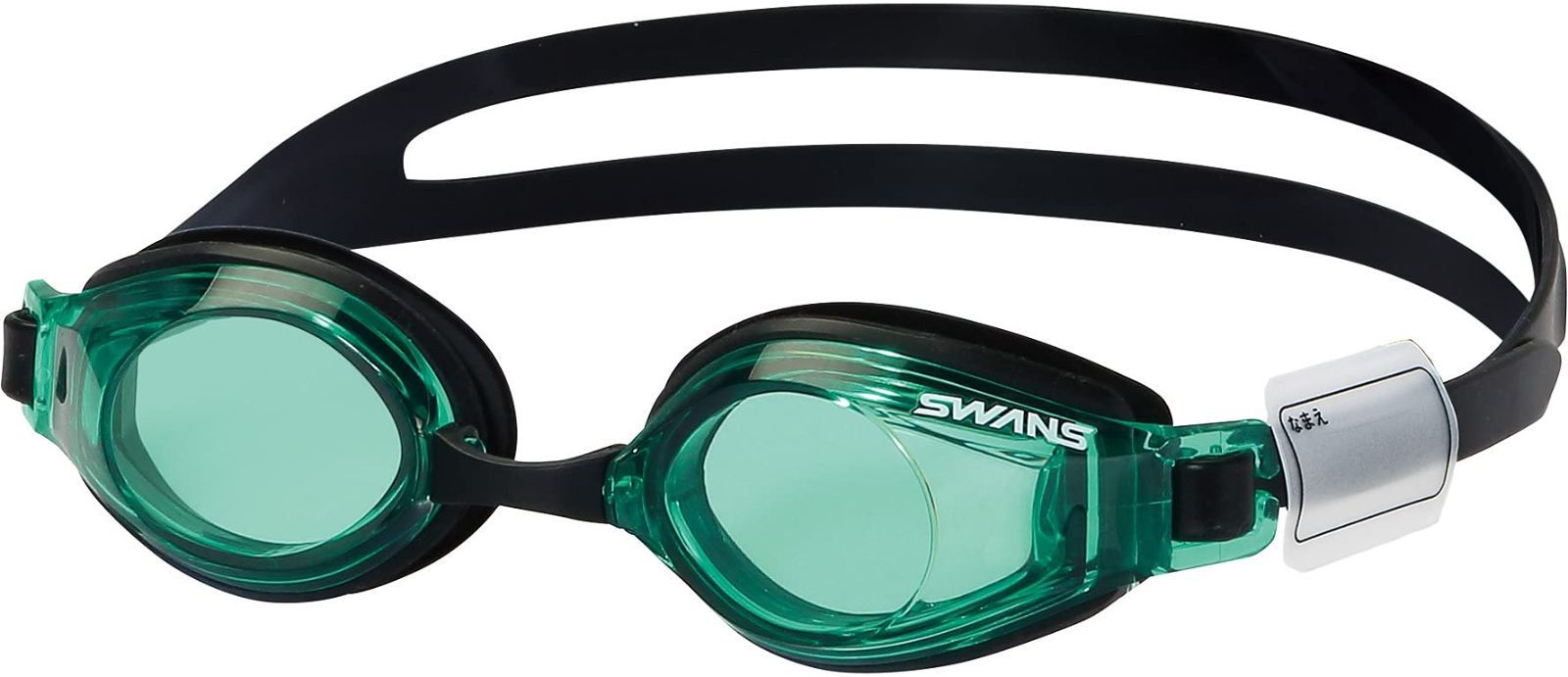 SJ-24 子供用 6歳~12歳 スイミングゴーグル UVカット ネームプレート付き SWANS スワンズ シリコーンクッション