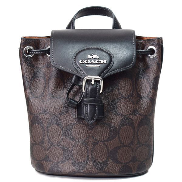 コーチ バッグ COACH コーティングキャンバス レザー シグネチャー 