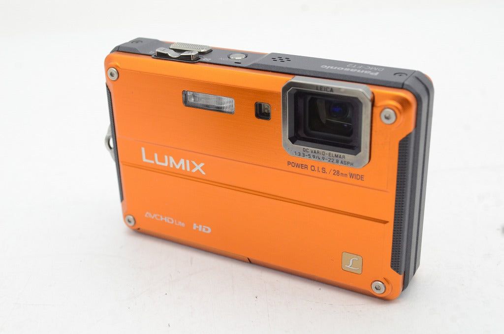 Panasonic パナソニック LUMIX DMC-FT2 コンパクトデジタルカメラ サンライズオレンジ 250713c