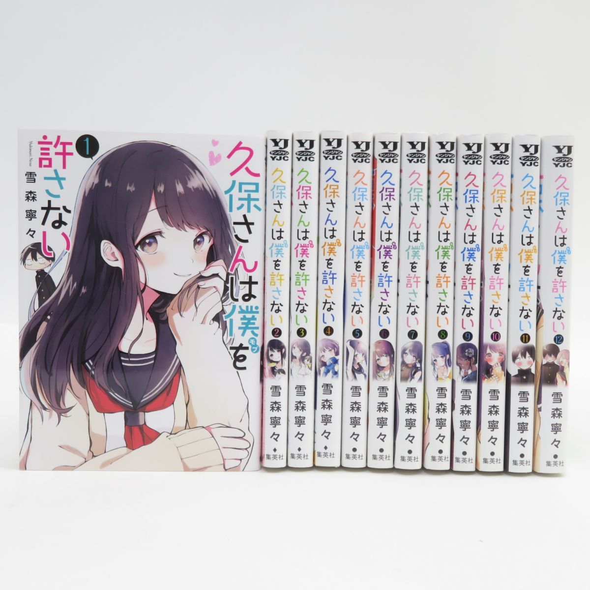 久保さんは僕を許さない 1～12巻 全巻セット/コミック/雪森寧々 ※中古