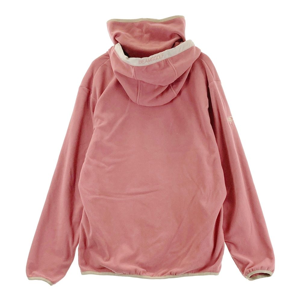 サイズ：M BEAMS GOLF ビームスゴルフ ネックウォーマー付 フリース