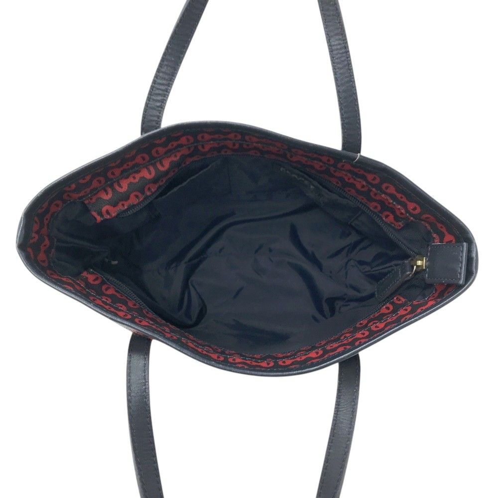 PEARLY GATES パーリーゲイツ カートバッグ 総柄 ネイビー系