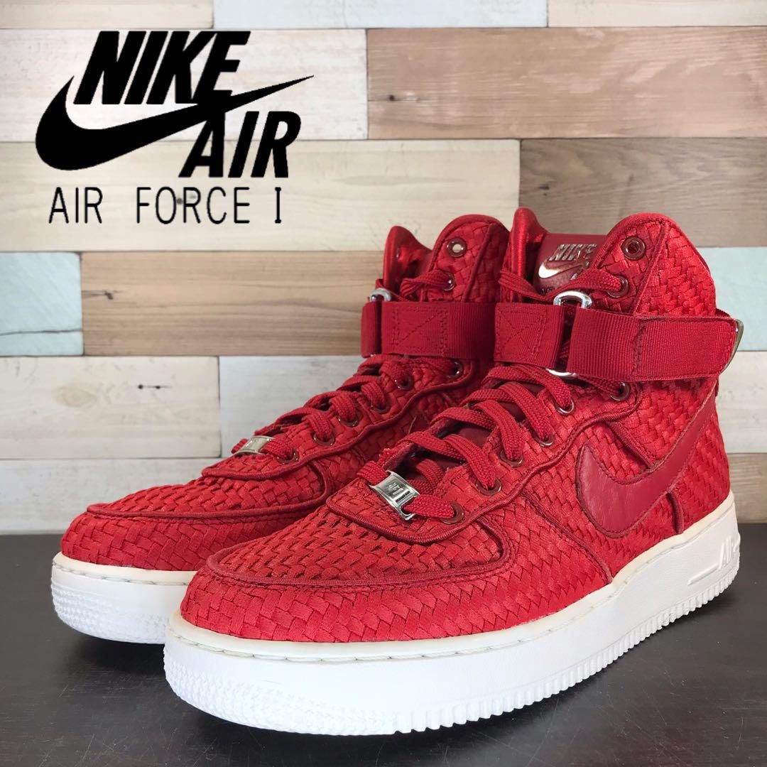 NIKE AIR FORCE 1 HIGH ナイキ エア フォース 1 ハイカット レッド 