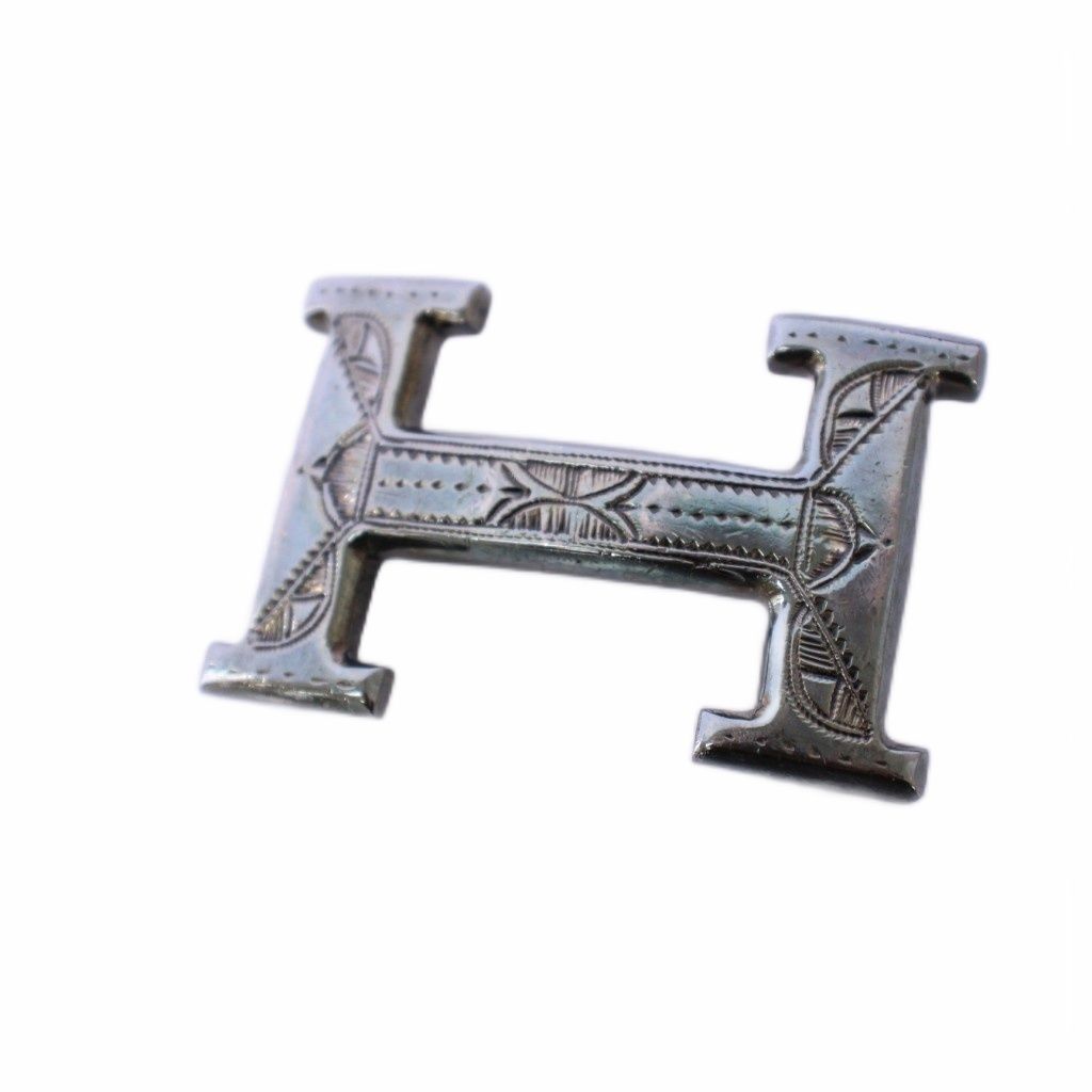 エルメス HERMES コンスタンス トゥアレグ レザーベルト 75 ブラウン I刻印 KH OH