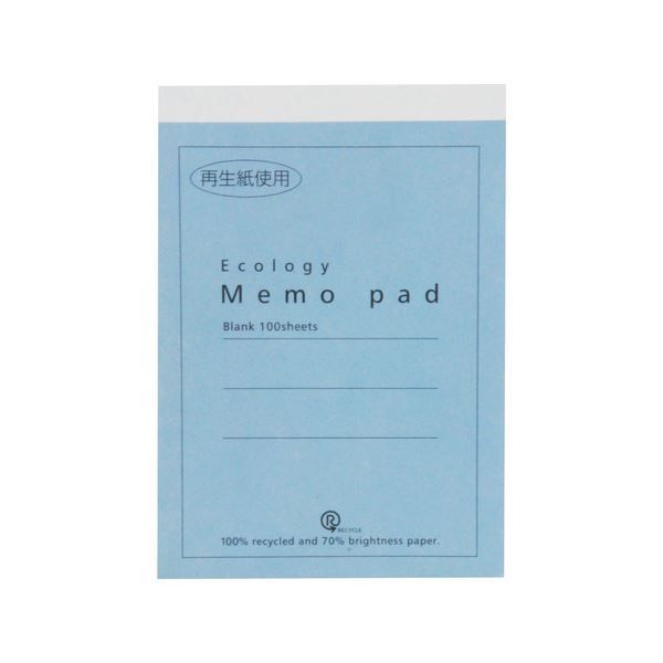 まとめ ナカバヤシエコロジーメモパッド A6 メテG-1 1セット 10冊 ×3セット