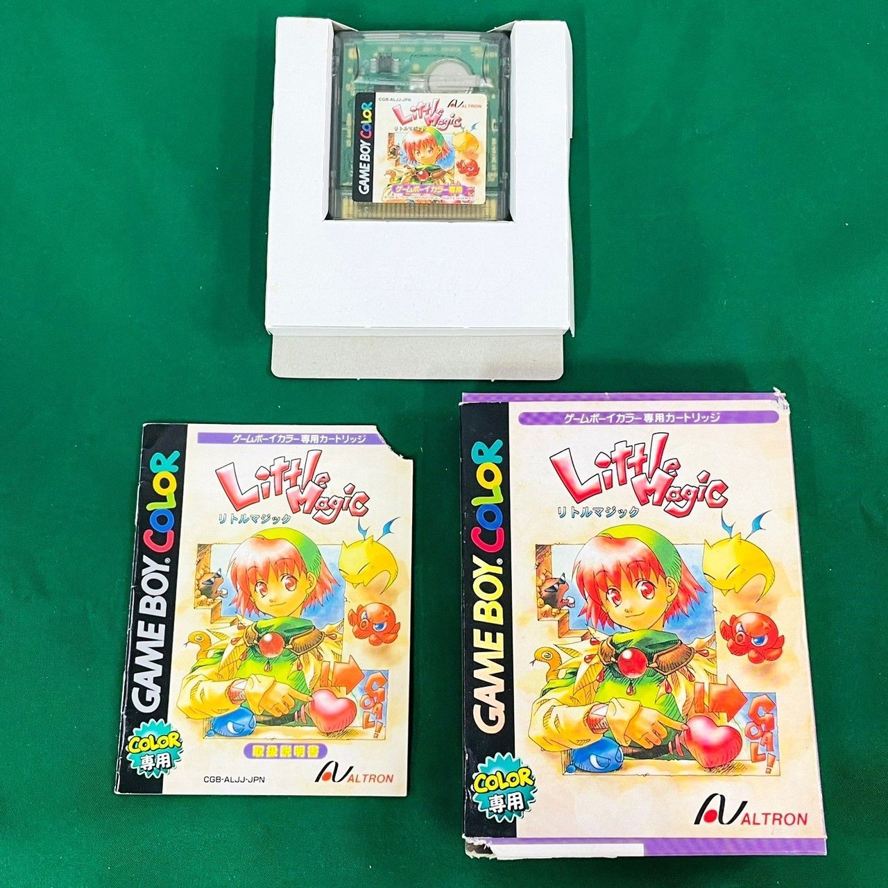 ◇【動作OK】GB GBC ゲームボーイ カラー リトルマジック CGB-ALJJ-JPN 