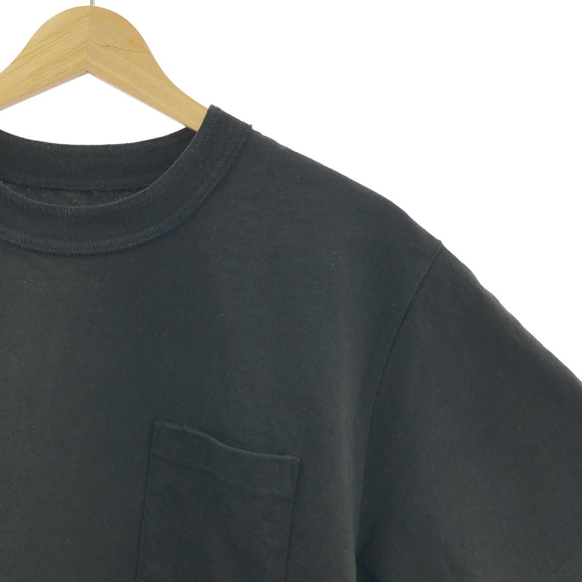 sacai サカイ 2025SS ×WTAPS Embroidery T-Shirt 01 ロゴ 刺しゅう Tシャツ 2 ブラック メンズ