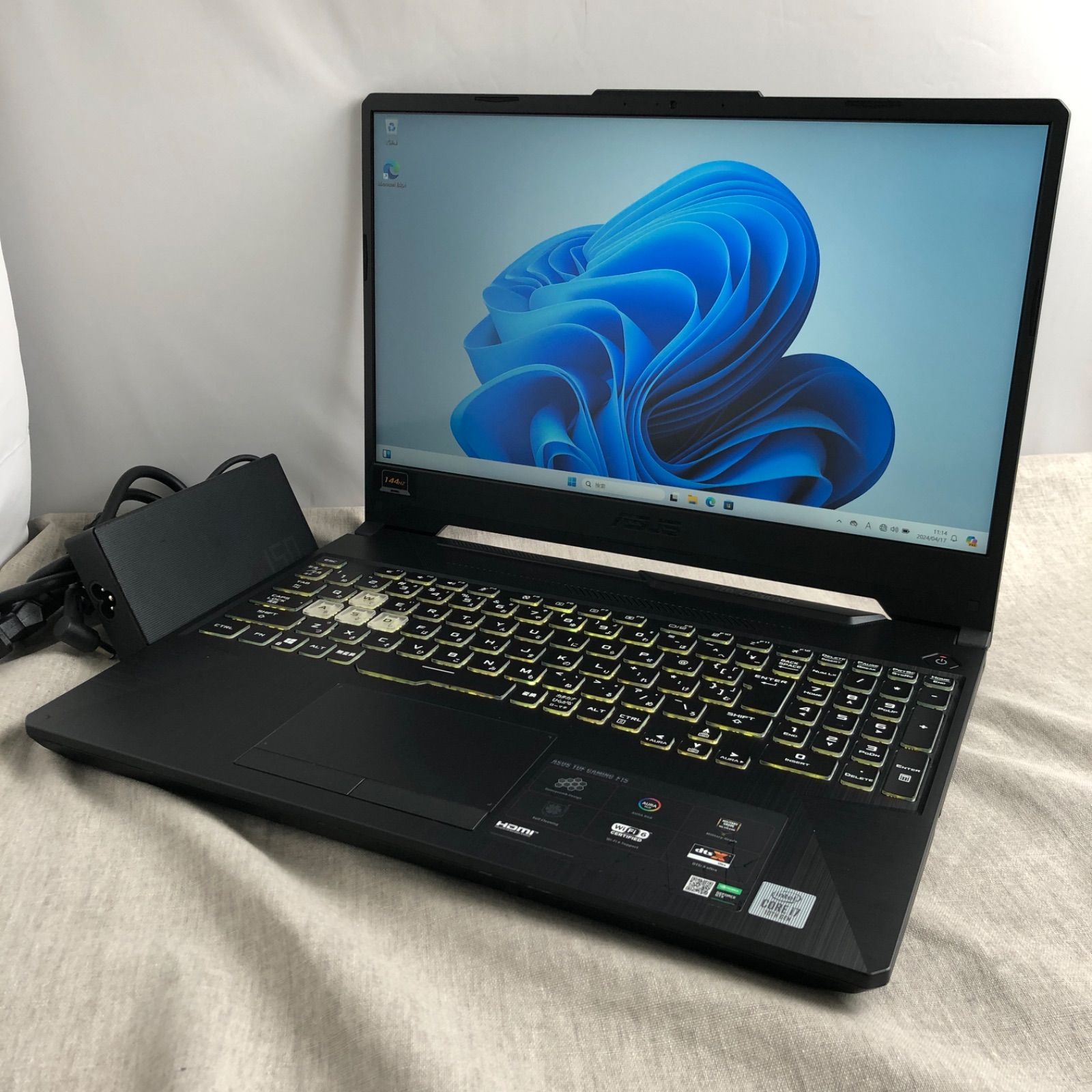 ゲーミングノートPC ASUS エイスース TUF Gaming F15 FX506LH (FX506LH-I7G1650)【i7-10750H・GTX  1650・16GB・SSD512GB】/LT-240495（034777） - メルカリ