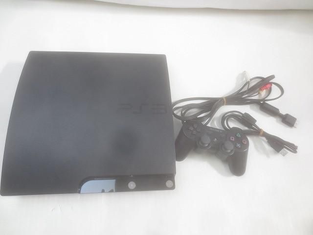 品 ゲーム プレイステーション3 PS3本体 CECH-2100B チャコールブラック 動作品 付き