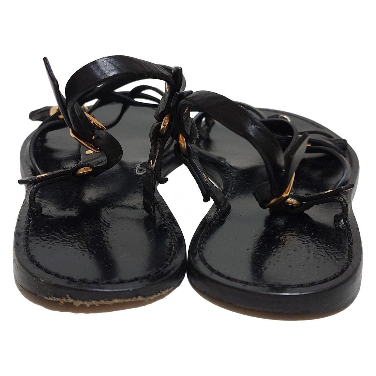 Celine サンダル パンプス 黒 CELINE セリーヌ （CELINE） ポインテッドトゥ オープンバック